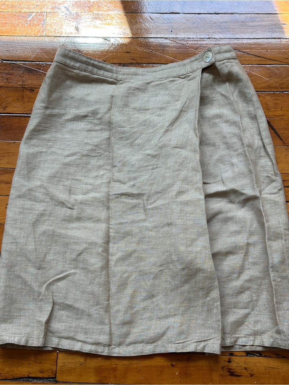Max Studio Linen Skirt